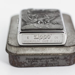 Zippo 2008 - Zippo Made in the USA Eagle and Globe Emblem 7