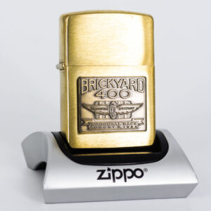 Zippo La Mã 1994 - Brickyard 400 - Brushed Brass