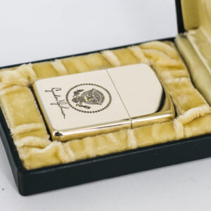 Zippo Xưa 1960s - Lyndon B. JohnSon - 10k Gold Filled 18