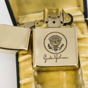 Zippo Xưa 1960s - Lyndon B. JohnSon - 10k Gold Filled 5