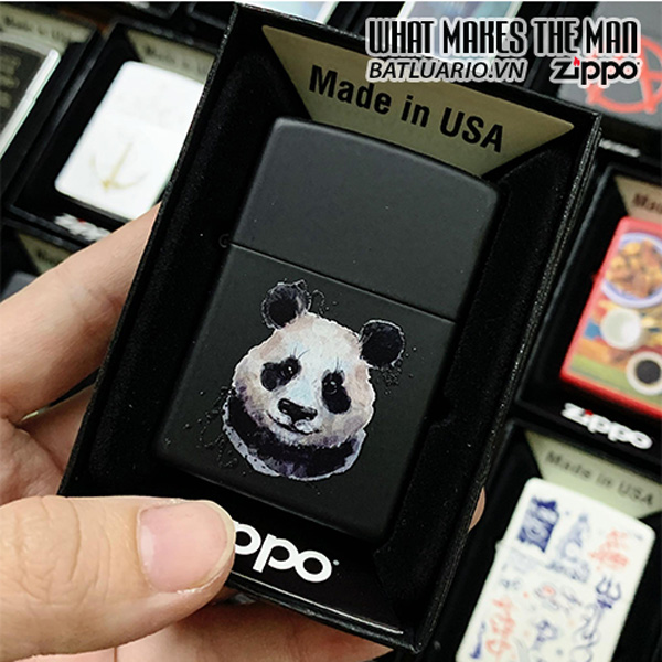 Zippo 218 Panda Bear Design