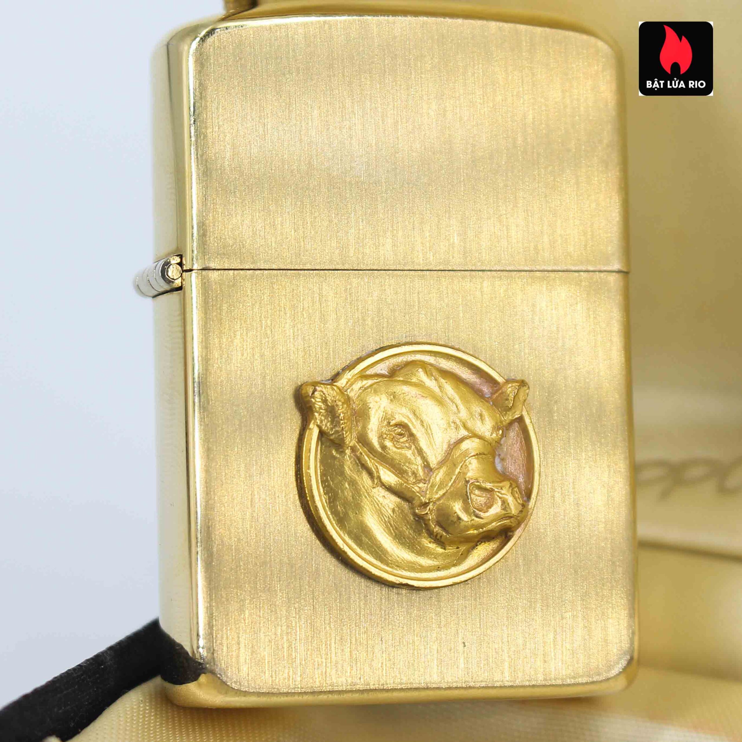 Zippo 1960s - 10K Gold Filled – Bọc Vàng 10K – Black Watch Farm