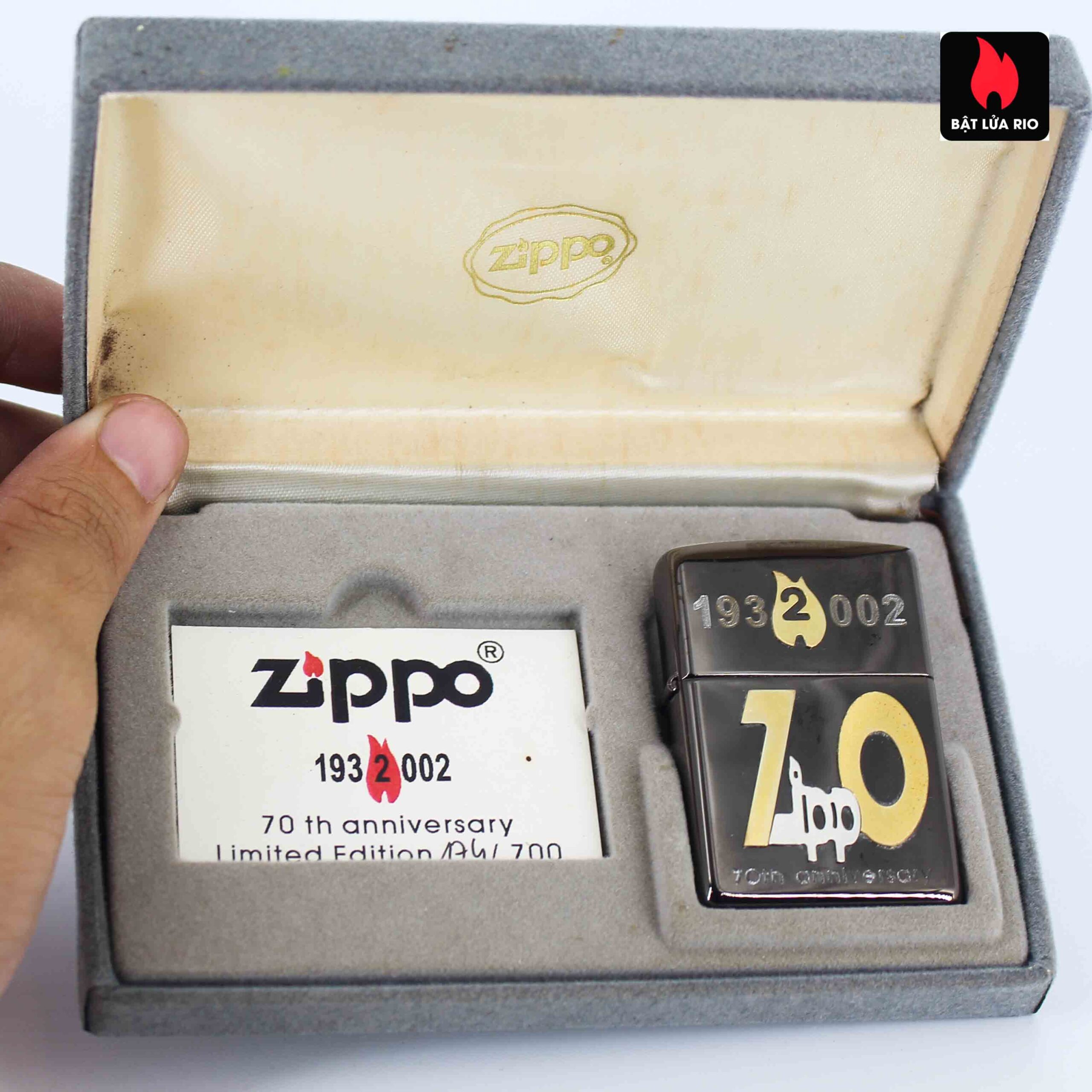 Zippo 2001 - 70th Anniversary - Limited 174/700