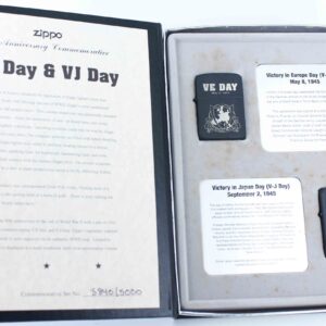 Zippo 2005 - WWII VE DAY & VJ DAY - Victory in Europe & Japan 1