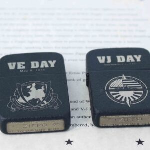 Zippo 2005 - WWII VE DAY & VJ DAY - Victory in Europe & Japan 13