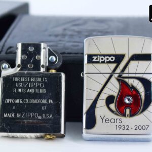Zippo 2007 – 75th Anniversary Edition – Japan – Limited JPN 1 Of 4000 8