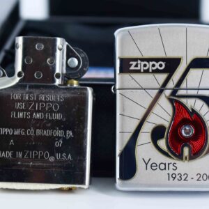 Zippo 2007 – 75th Anniversary Edition – USA – Limited USA 1 Of 14000 8