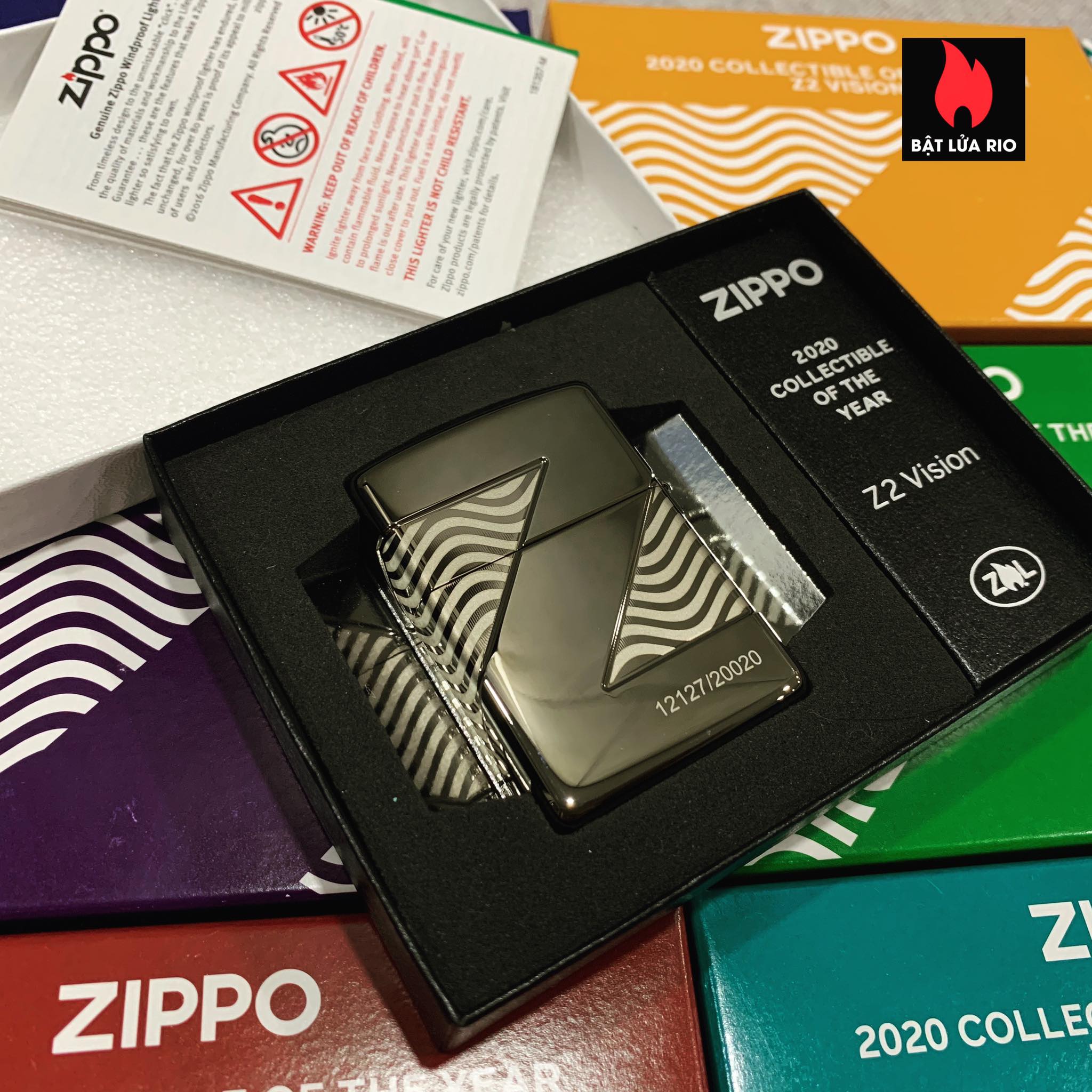 Zippo 49194 - Zippo 2020 Collectible Of The Year - Zippo Coty 2020 - Zippo Z2 Vision 24