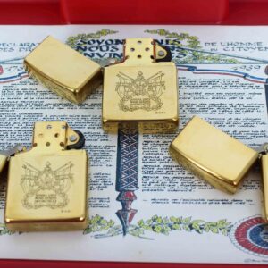 Zippo Set 1932 - 1989 - Soyons Linis Nous Serons Invincibles 1789 - 1989 4
