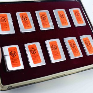 Zippo Set 1998 - Harley Davidson Motor Cycle - Genuine Zippo Lighters 2