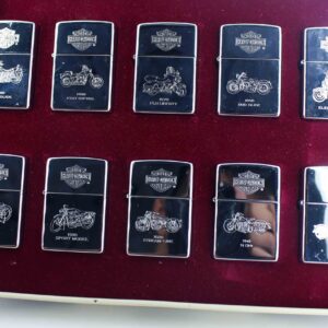 Zippo Set 1998 - Harley Davidson Motor Cycle - Genuine Zippo Lighters 5