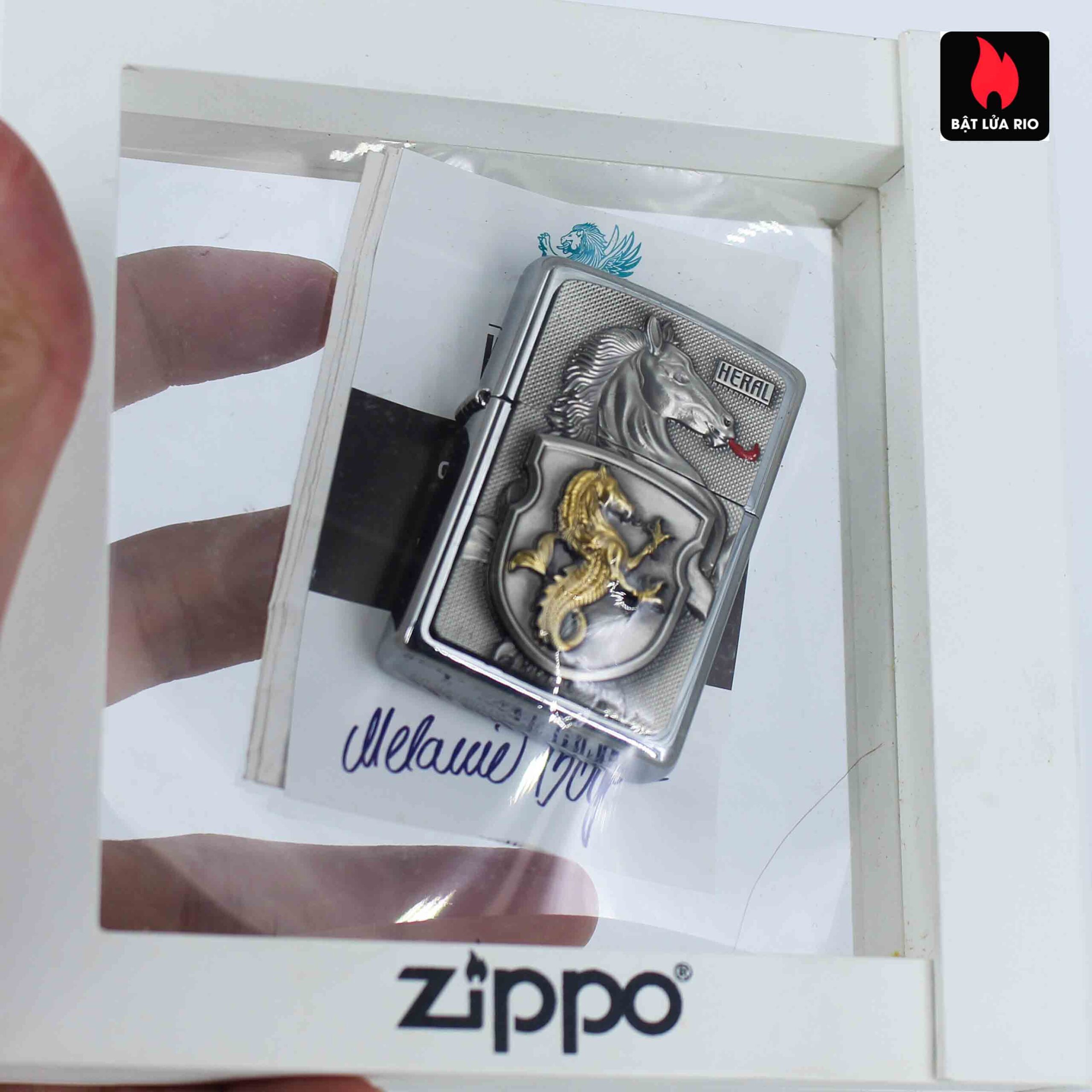 Zippo Set 2014 - Collectible Europe Animal Heral Arco Zippo Lighter Limited Edition 5