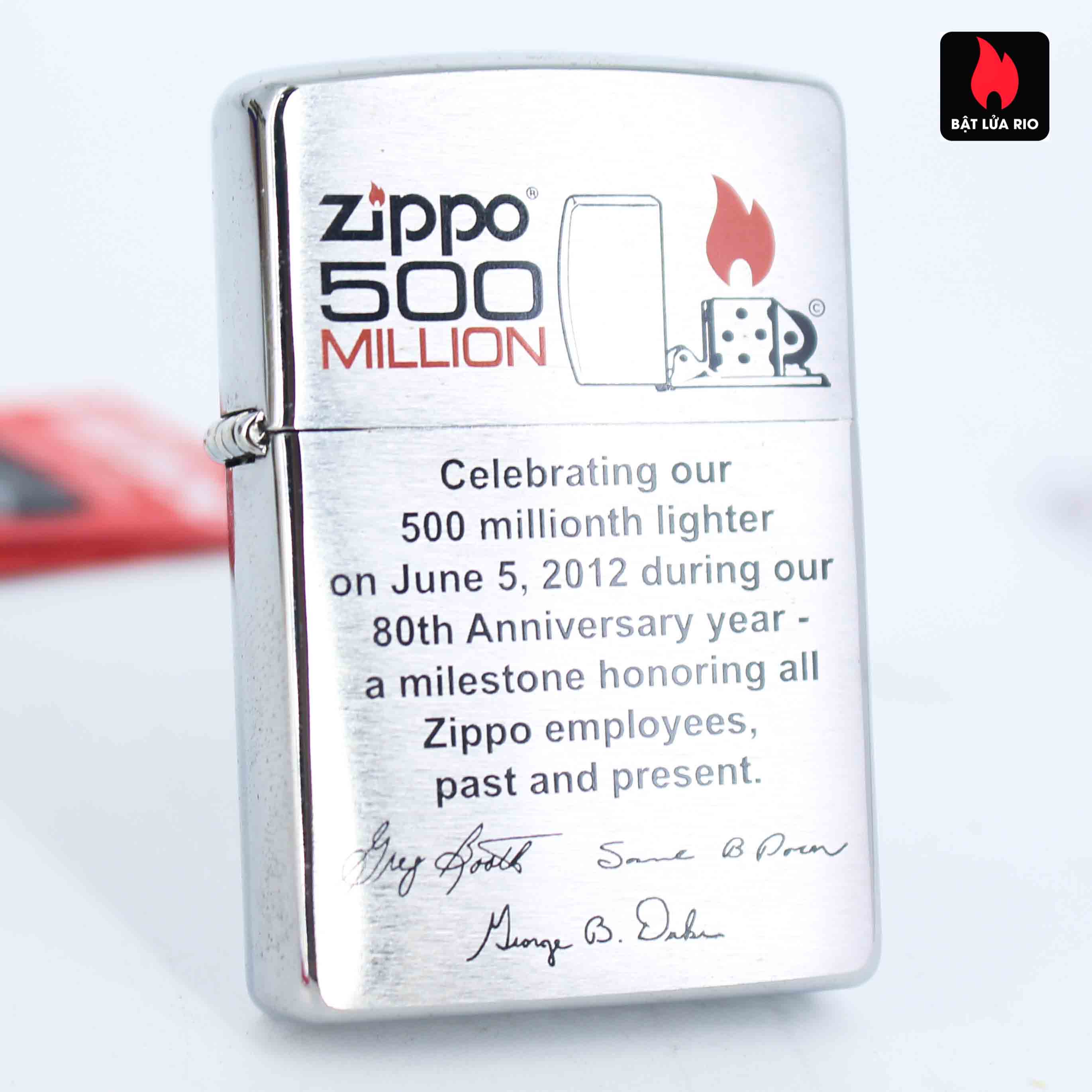 Zippo 2012 - 500 Million - Employee - Tina Dunkle