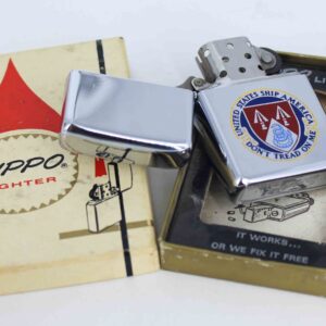 Zippo Xưa 1970 - United States Ship America - Don't Tread On Me 2