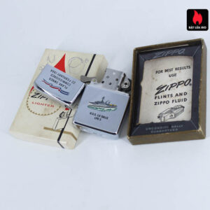Zippo Xưa 1965 - Town & Country - Uss La Salle LPD 3 4