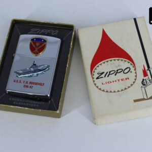 Zippo Xưa 1966 - Town & Country - Uss F.D Roosevelt CVA 42 1