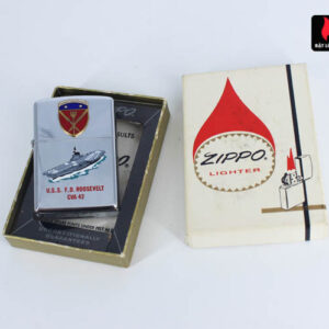 Zippo Xưa 1966 - Town & Country - Uss F.D Roosevelt CVA 42 4