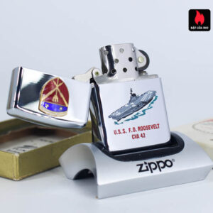Zippo Xưa 1966 - Town & Country - Uss F.D Roosevelt CVA 42 6