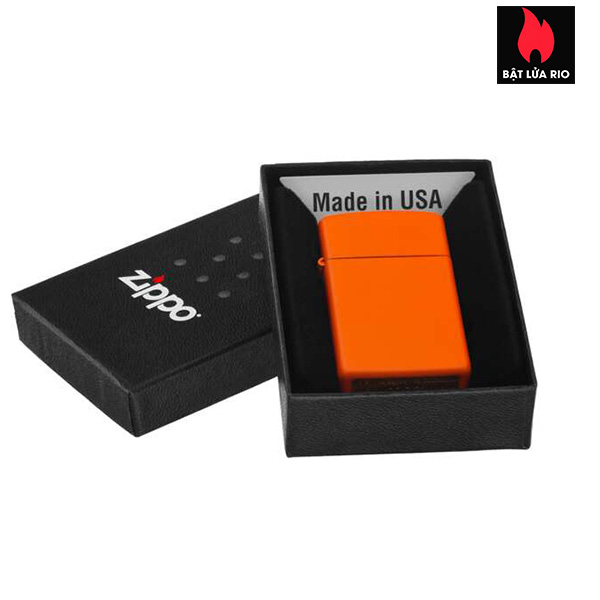 Zippo 1631 - Zippo Slim® Orange Matte 4