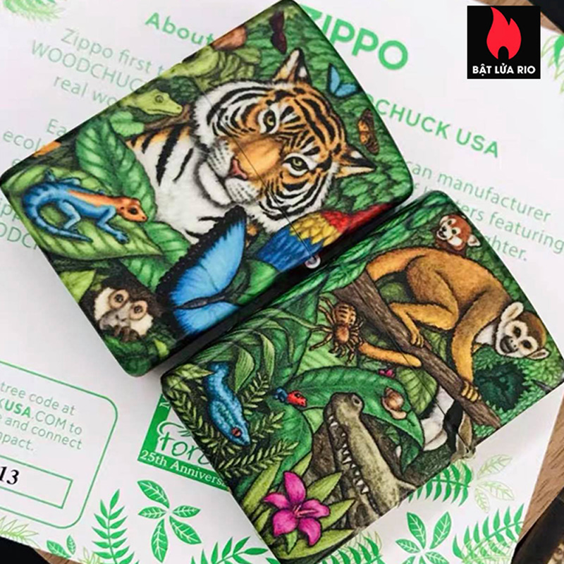Zippo 49347 - Zippo Mysteries Of The Forest 25th Anniversary Collectible Set 24