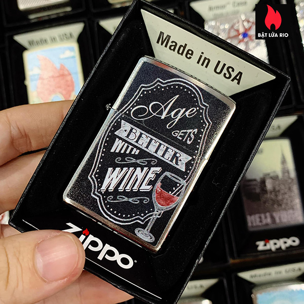 Zippo 200 Age Get Better With Wine