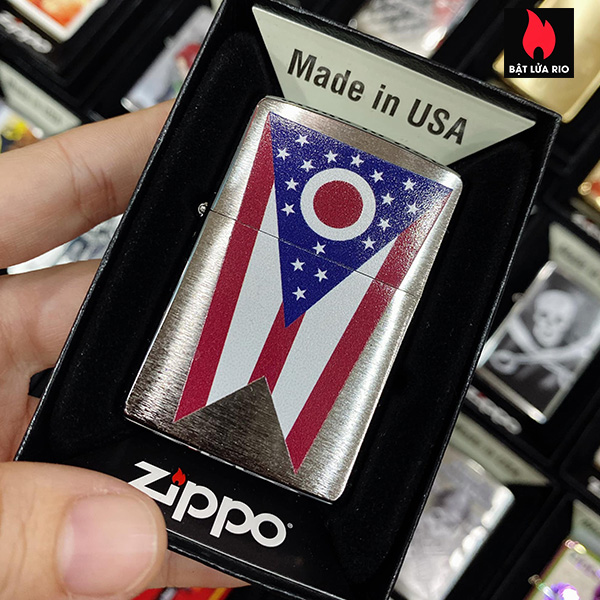 Zippo 200 Ohio Flag Design