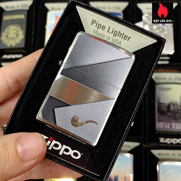 Zippo 200 Sheet Metal With Pipe Design