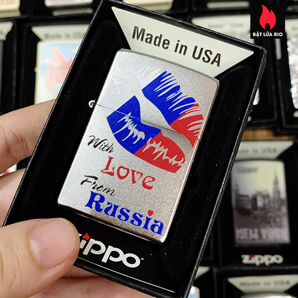 Zippo 205 With Love From Russia