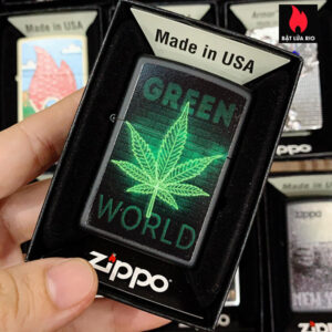 Zippo 218 Green World Design