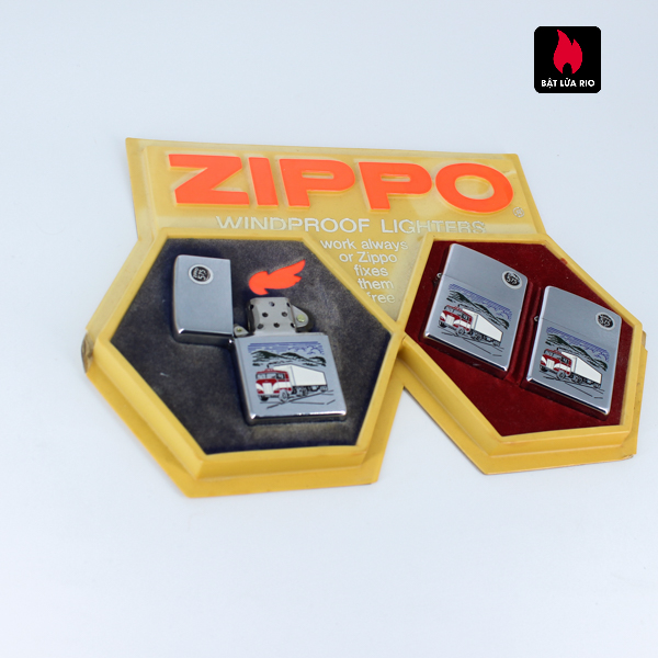 Serries Zippo - Zippo Xưa 1974 - Trucking Ligter
