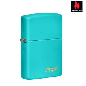 Zippo 49454ZL - Zippo Flat Turquoise Zippo Logo