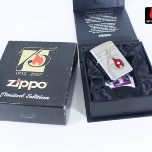 Zippo 2007 – 75th Anniversary Edition – Benelux – Limited BENELUX 1 Of 250 2