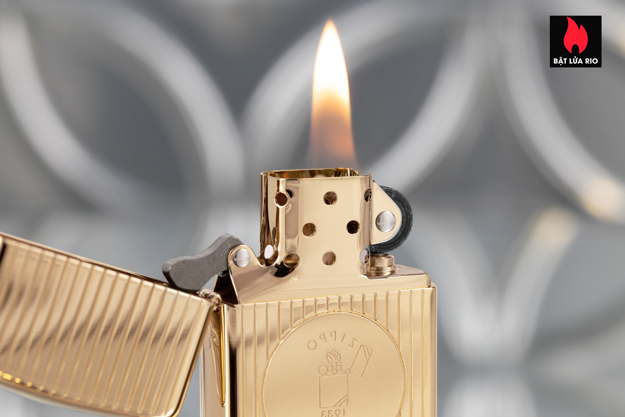 Zippo 49631 - Zippo Founder's Day 2021 Gold Plated Edition Collectible 7