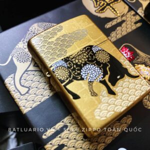 Zippo Year Of The Ox Gold Asia Limited Edition - Zippo CZA-2-18A 11