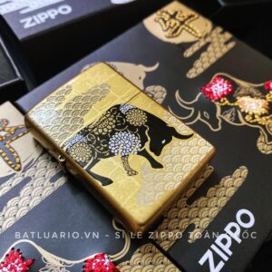 Zippo Year Of The Ox Gold Asia Limited Edition - Zippo CZA-2-18A 13