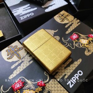 Zippo Year Of The Ox Gold Asia Limited Edition - Zippo CZA-2-18A 14