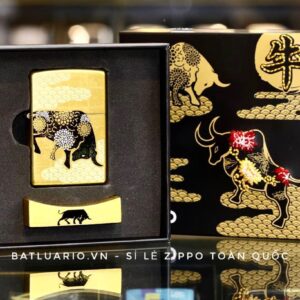 Zippo Year Of The Ox Gold Asia Limited Edition - Zippo CZA-2-18A 3