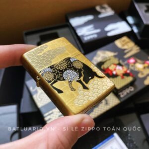 Zippo Year Of The Ox Gold Asia Limited Edition - Zippo CZA-2-18A 6