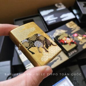 Zippo Year Of The Ox Gold Asia Limited Edition - Zippo CZA-2-18A 7