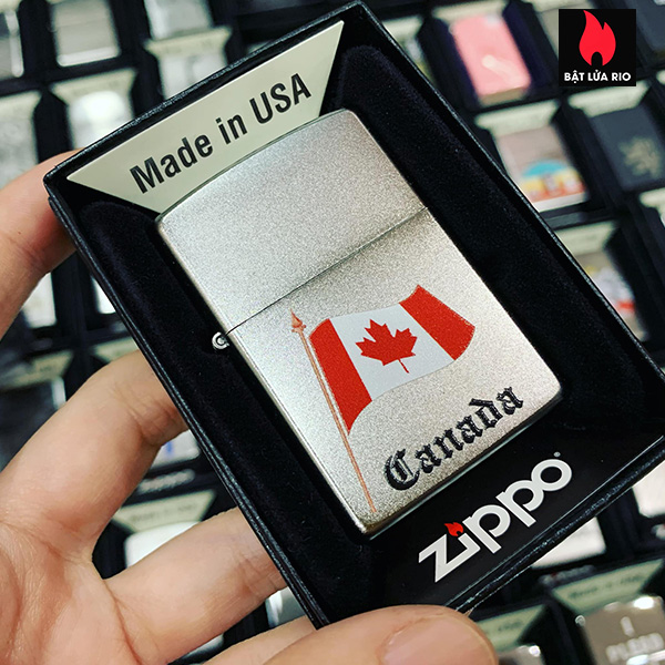 Zippo 205 Canada Flag Souvenir