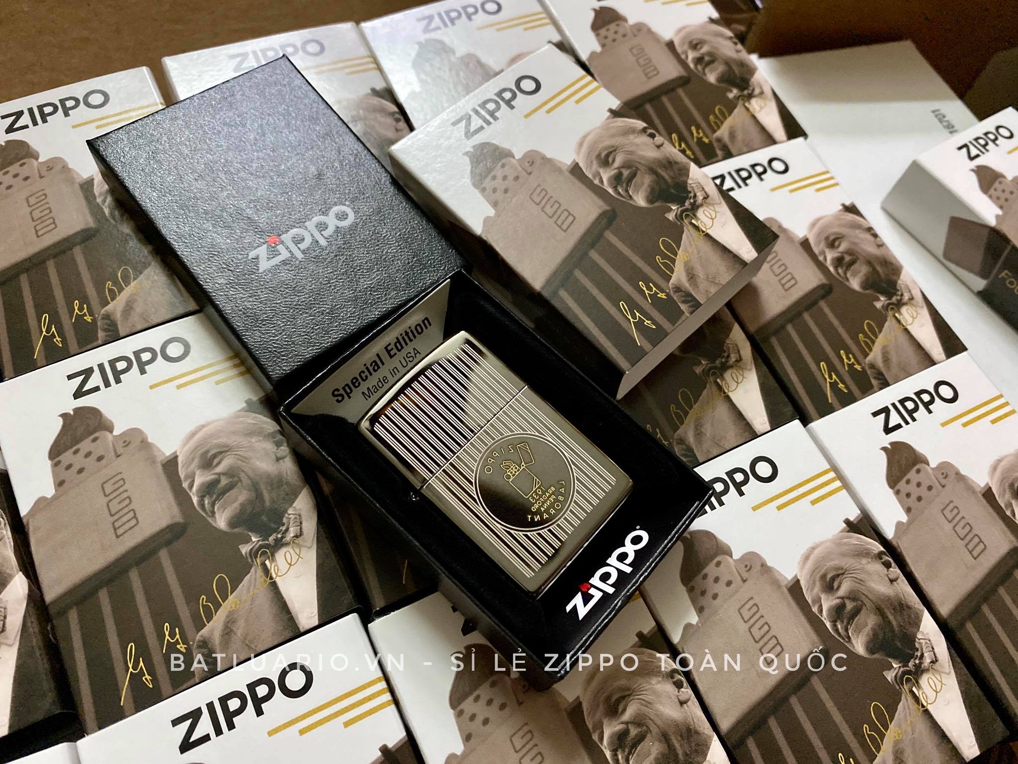 Zippo 49629 - Zippo Founder's Day 2021 Black Ice 23