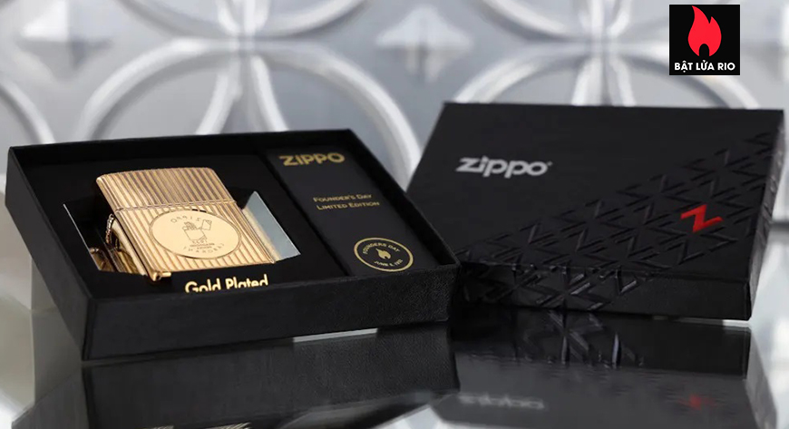 Bộ sưu tập Zippo 2021 Kỷ Niệm Ngày của Người Sáng Lập