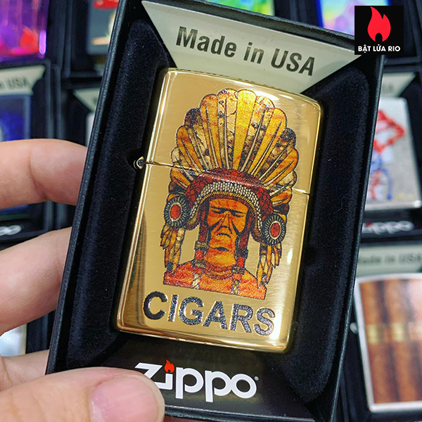 Zippo 254B Cigar Indian
