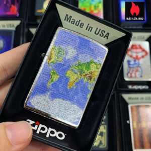 Zippo 207 World Map