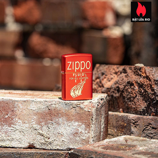 Zippo 49586 - Zippo Retro Design Metallic Red 1