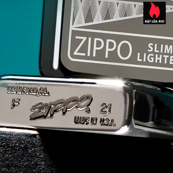 Zippo 49709 - Zippo Slim® Black Ice® 65th Anniversary Collectible 9