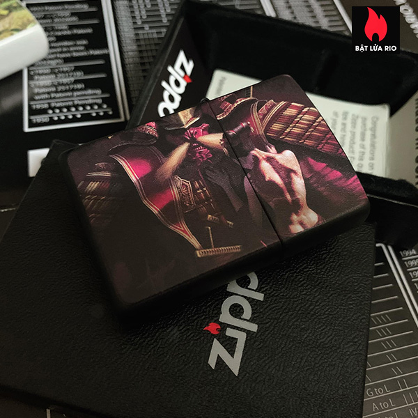 Zippo 218 In Màu Geisha – Zippo 218.Geisha