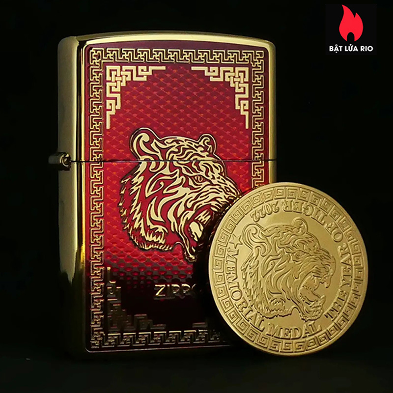 Zippo CZA-2-25 - Zippo Year of the Tiger 2022 Asian Limited Edition 9
