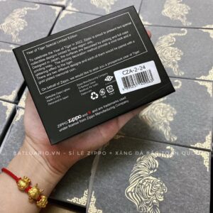 Zippo CZA-2-24 – Zippo Year of the Tiger 2022 Asian Limited Edition 18