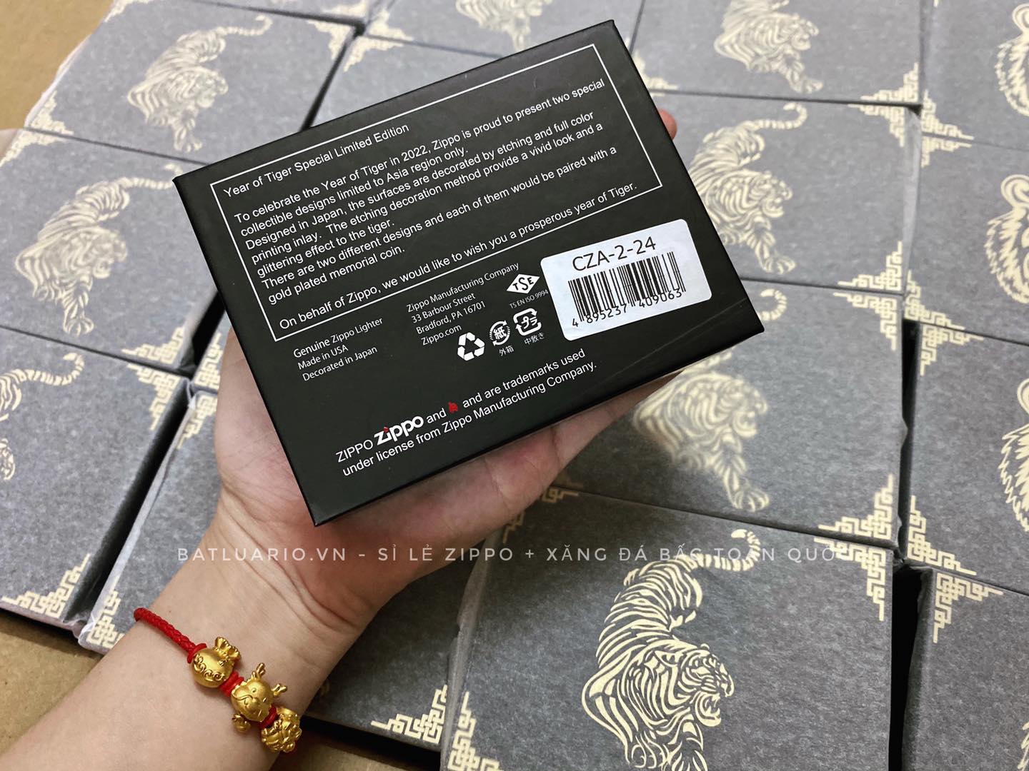 Zippo CZA-2-24 – Zippo Year of the Tiger 2022 Asian Limited Edition 18